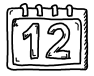 Events calendar.